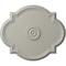 Ekena Millwork Waltz Ceiling Medallion (Fits Canopies up to 5 1/4"), 24"W x 20 1/2"H x 1 1/8"P, Pot of Cream CM24WAPCF - alternate 1